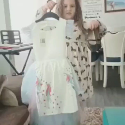 Vestido Princesa Unicornio